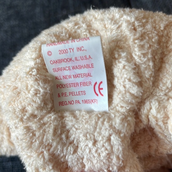 Set of two Ty beanie babies. Fuzz and Huggy. - Picture 7 of 11